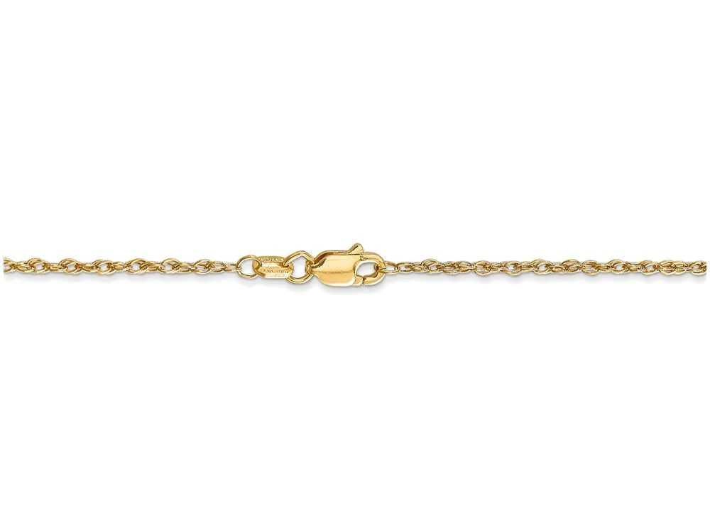 FJC Finejewelers 18 Inch 14k Yellow Gold 1.3mm Heavy-baby Rope Chain Necklace