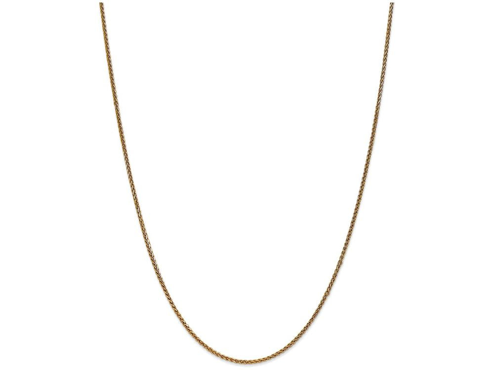 FJC Finejewelers 16 Inch 14k Yellow Gold 1.4mm bright-cut Spiga Chain Necklace