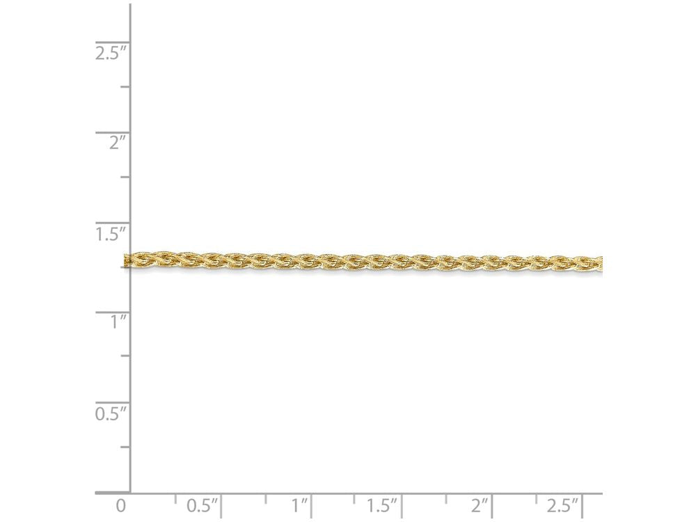 FJC Finejewelers 20 Inch 14k Yellow Gold 2.5mm Parisian Wheat Chain Necklace