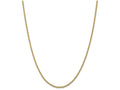 FJC Finejewelers 24 Inch 14k Yellow Gold 2.5mm Parisian Wheat Chain Necklace