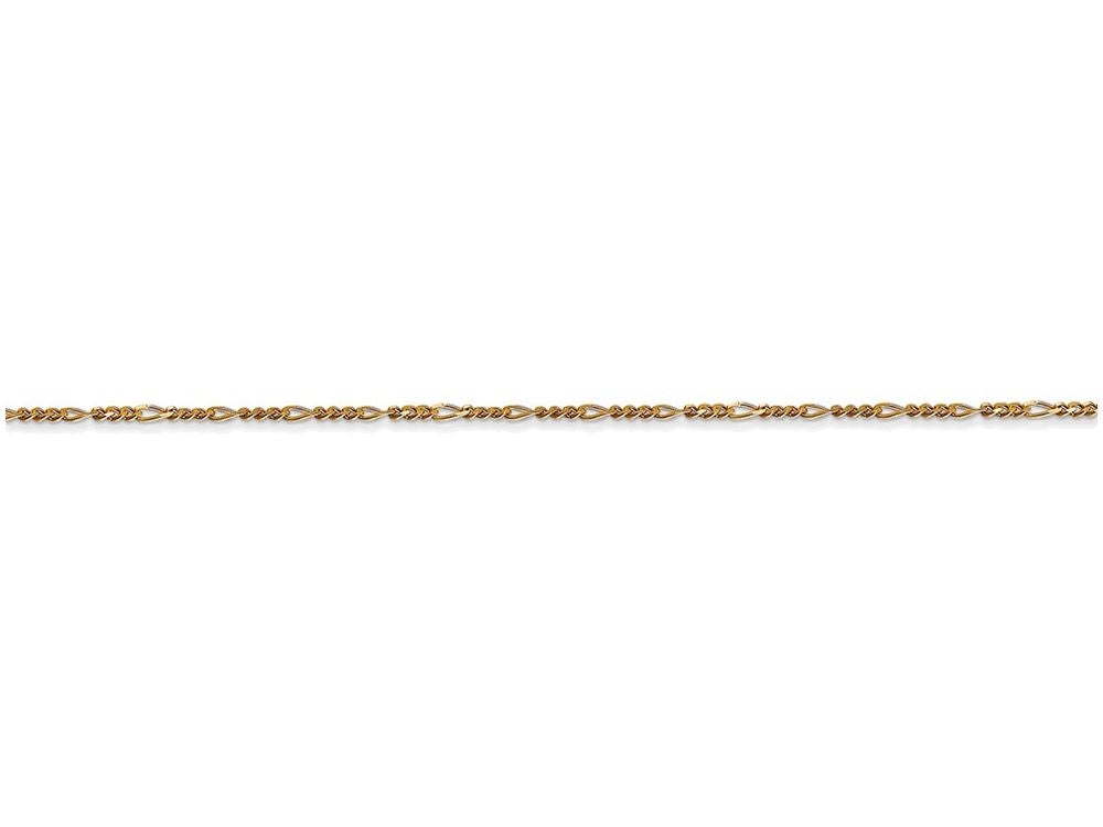 FJC Finejewelers 16 Inch 14k Yellow Gold 1.25mm Flat Figaro Chain Necklace