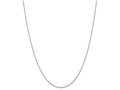 FJC Finejewelers 18 Inch 14k White Gold .9mm Cable Chain Necklace