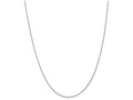 FJC Finejewelers 24 Inch 14k White Gold .9mm Cable Chain Necklace