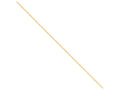 FJC Finejewelers 24 Inch 14k Yellow Gold 1.10mm Singapore Chain Necklace
