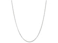 FJC Finejewelers 16 Inch 14k White Gold .9mm Curb Chain Necklace