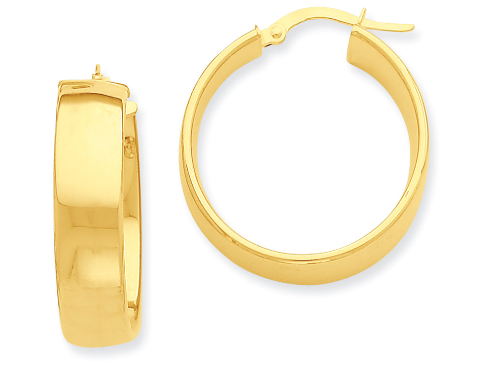 FJC Finejewelers 14k Yellow Gold Hoop Earrings
