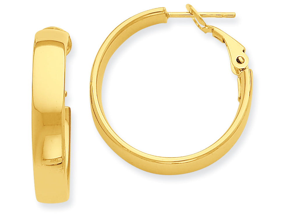 FJC Finejewelers 14k Yellow Gold Hoop Earrings