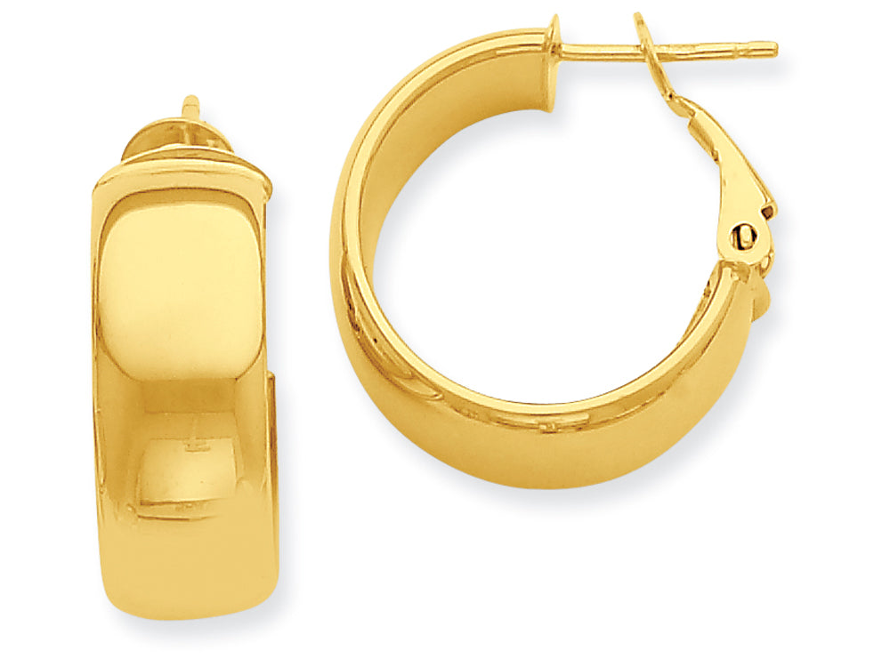 FJC Finejewelers 14k Yellow Gold Hoop Earrings