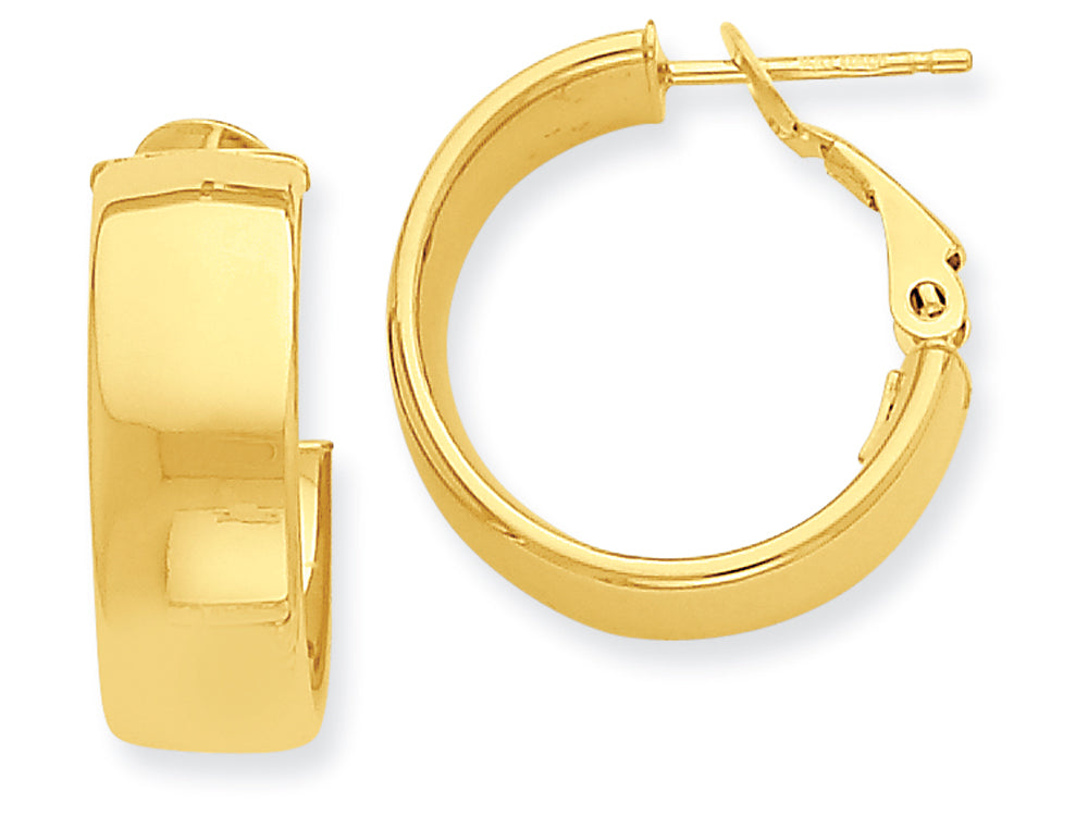 FJC Finejewelers 14k Yellow Gold Hoop Earrings