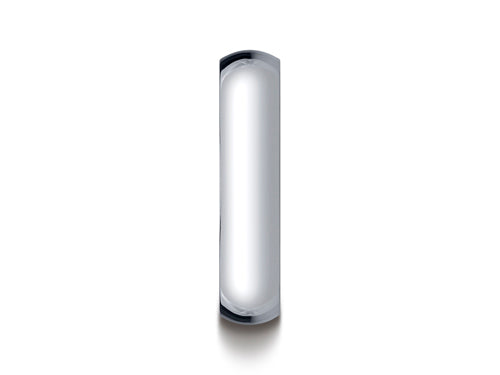 Benchmark Platinum 5.0mm Traditional Dome Oval Ring