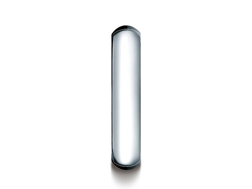 Benchmark Platinum 5mm Slightly Domed Standard Comfort-fit Ring