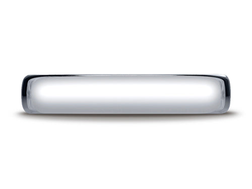 Benchmark Platinum 4.5mm European Comfort-fit Ring