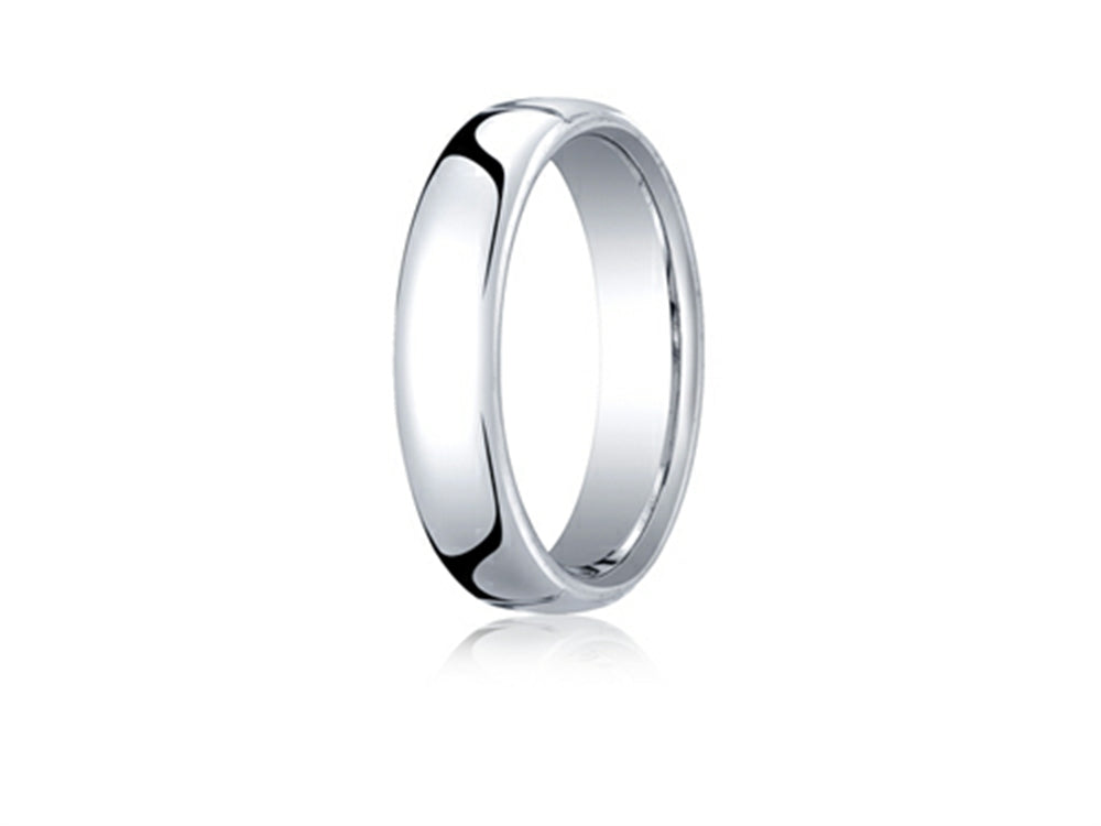 Benchmark Platinum 5.5mm European Comfort-fit Ring