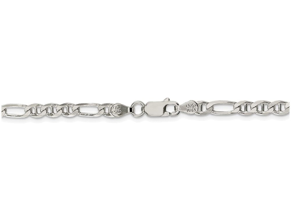 FJC Finejewelers 16 Inch Sterling Silver 3.75mm Figaro Anchor Chain Necklace