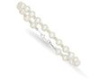 FJC Finejewelers Sterling Silver White Pearl Bracelet