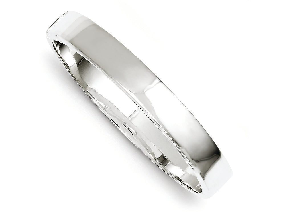 FJC Finejewelers Sterling Silver 9.75mm Hinged Bangle