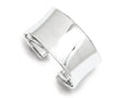 FJC Finejewelers Sterling Silver 30mm Cuff Bangle Bracelet