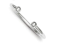 FJC Finejewelers Sterling Silver 4mm Bangle Bracelet