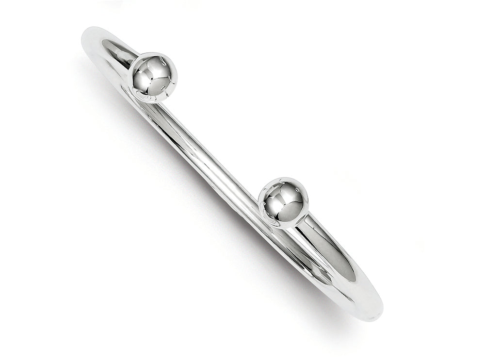FJC Finejewelers Sterling Silver 4mm Bangle Bracelet