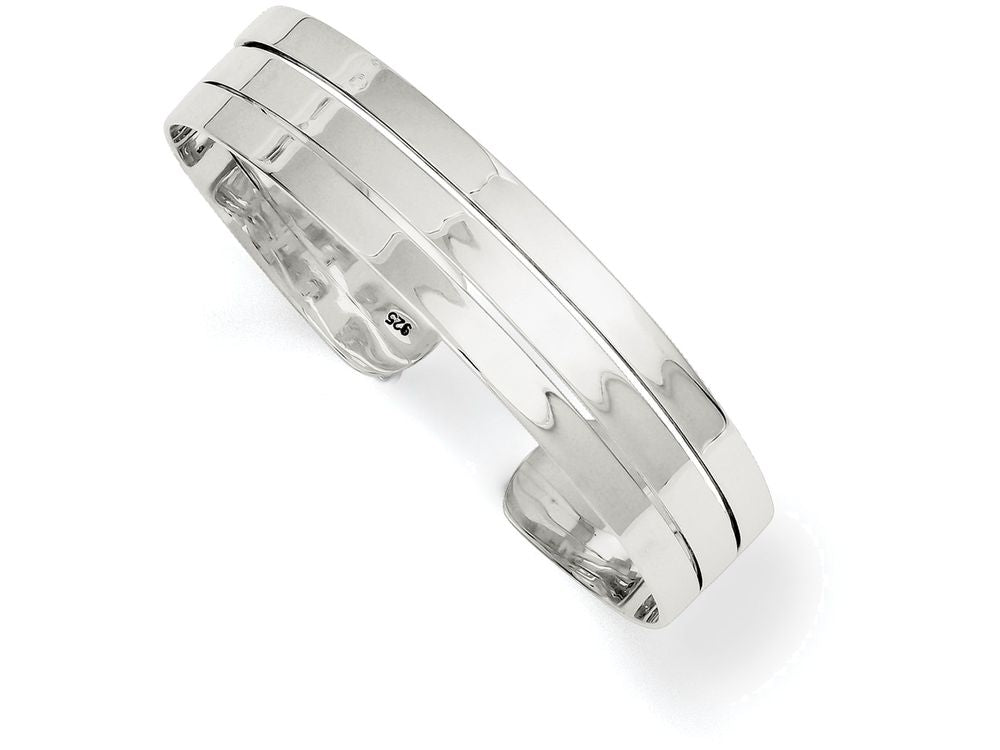 FJC Finejewelers Sterling Silver Cuff Bangle