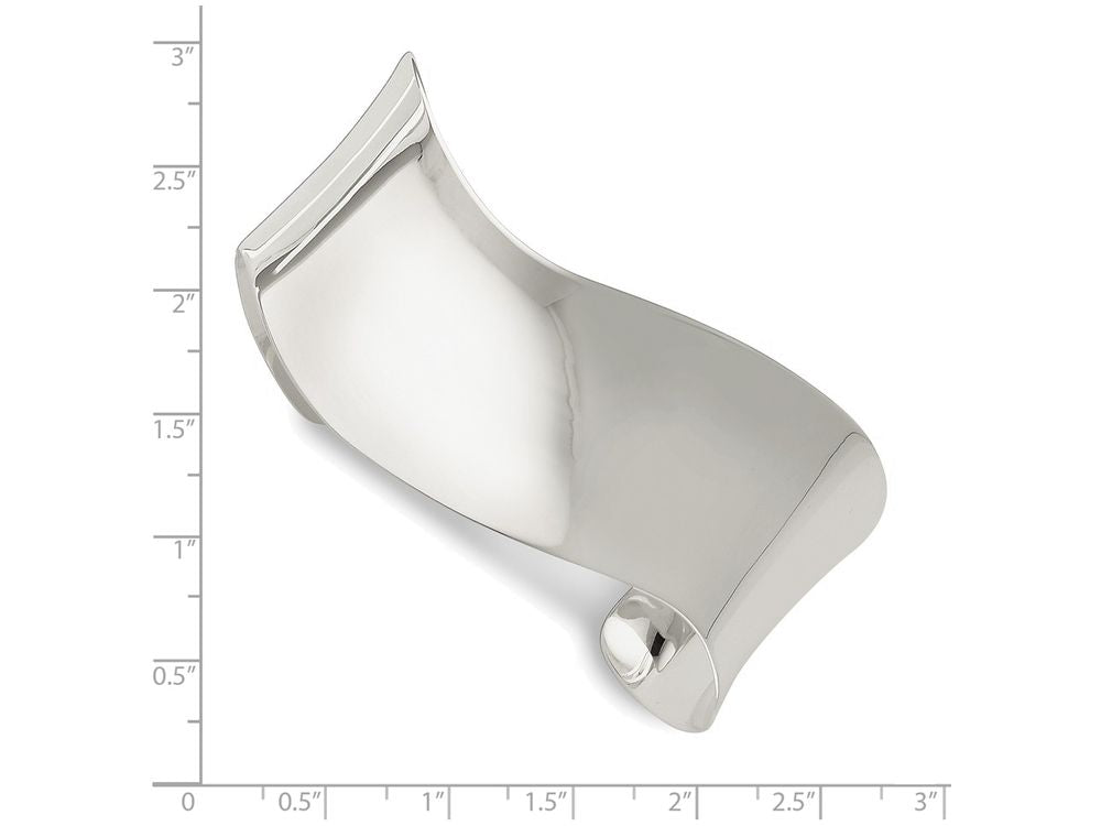 FJC Finejewelers Sterling Silver Cuff Bangle