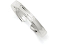 FJC Finejewelers Sterling Silver 10mm Polished Cuff Bangle