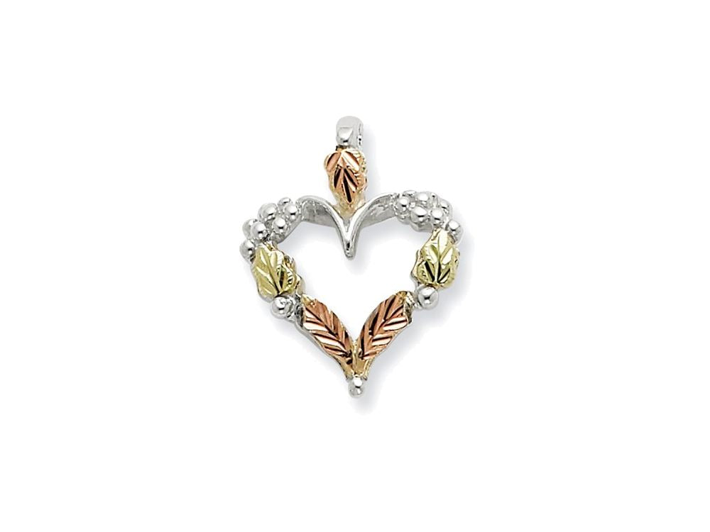 FJC Finejewelers Sterling Silver Heart Necklace