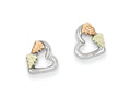 FJC Finejewelers Sterling Silver Small Heart Post Earrings