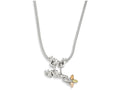 FJC Finejewelers Sterling Silver Frog Slide Necklace