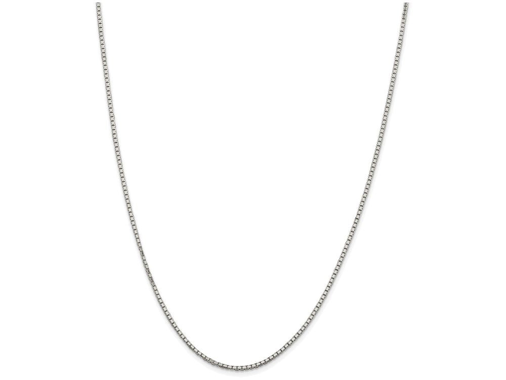 FJC Finejewelers 16 Inch Sterling Silver 1.7mm bright-cut Box Chain Necklace