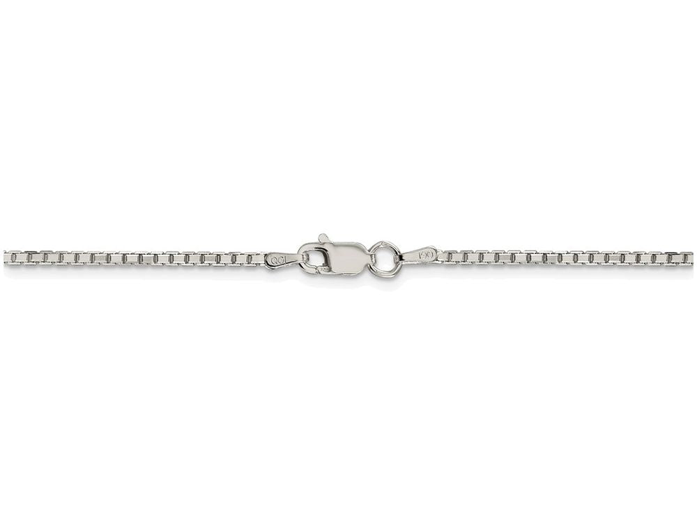 FJC Finejewelers 18 Inch Sterling Silver Rhodium Plated 1.7mm W/2in Ext. Box Chain Necklace