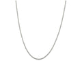 FJC Finejewelers 18 Inch Sterling Silver Rhodium Plated 1.7mm W/2in Ext. Box Chain Necklace