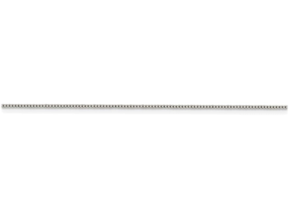 FJC Finejewelers 10 Inch Sterling Silver .8mm Box Chain Ankle Bracelet