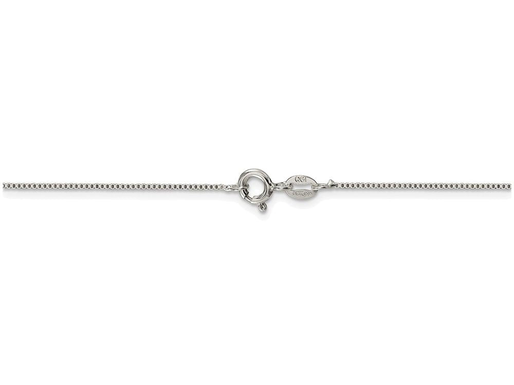 FJC Finejewelers 10 Inch Sterling Silver .8mm Box Chain Ankle Bracelet