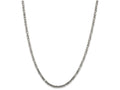 FJC Finejewelers 18 Inch Sterling Silver 3.25mm Byzantine Chain Necklace