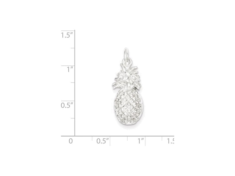 FJC Finejewelers Sterling Silver Pineapple Charm