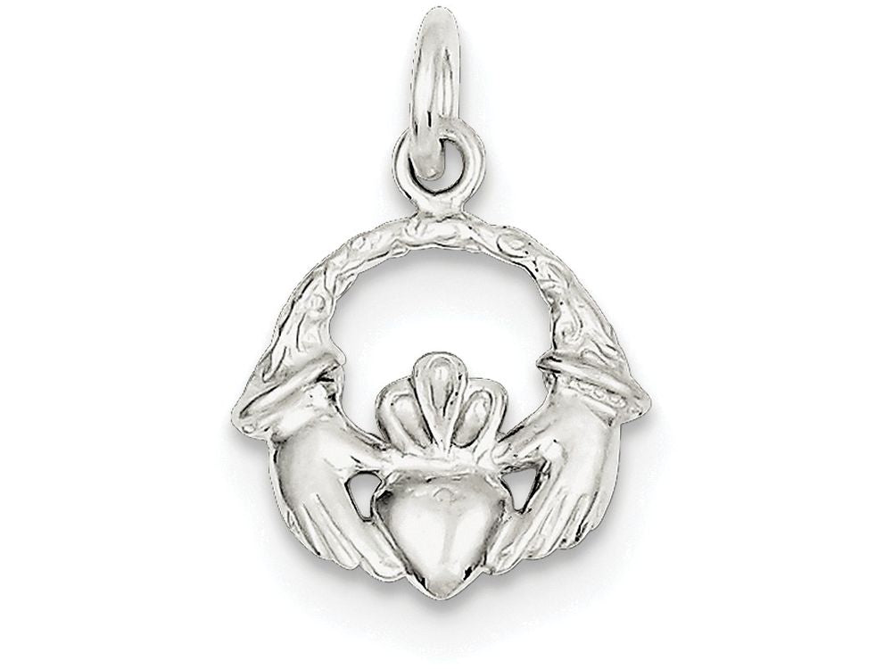 FJC Finejewelers Sterling Silver Claddagh Charm