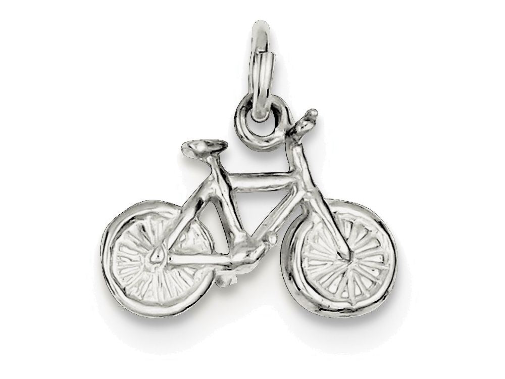 FJC Finejewelers Sterling Silver Bicycle Charm