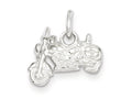 FJC Finejewelers Sterling Silver Motorcycle Charm