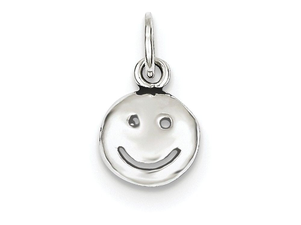 FJC Finejewelers Sterling Silver Smiley Face Charm