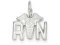 FJC Finejewelers Sterling Silver Nurse Symbol Charm