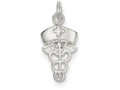 FJC Finejewelers Sterling Silver Nurse Symbol Charm