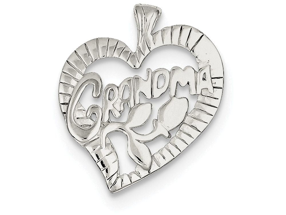 FJC Finejewelers Sterling Silver Grandma Charm