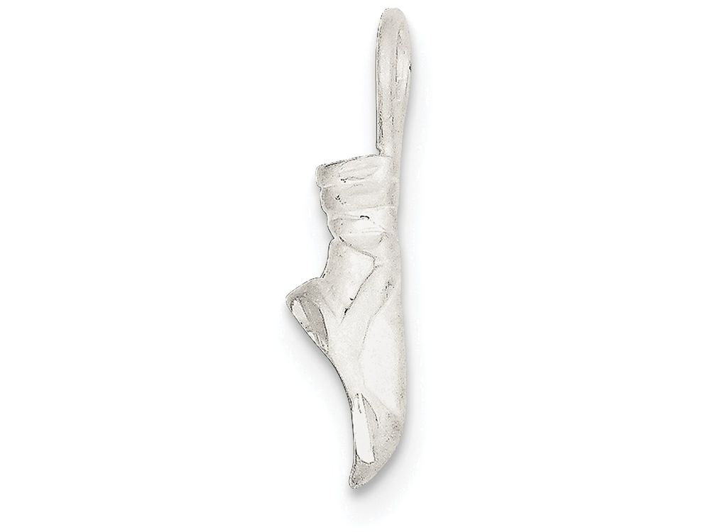 FJC Finejewelers Sterling Silver Ballet Slipper Charm