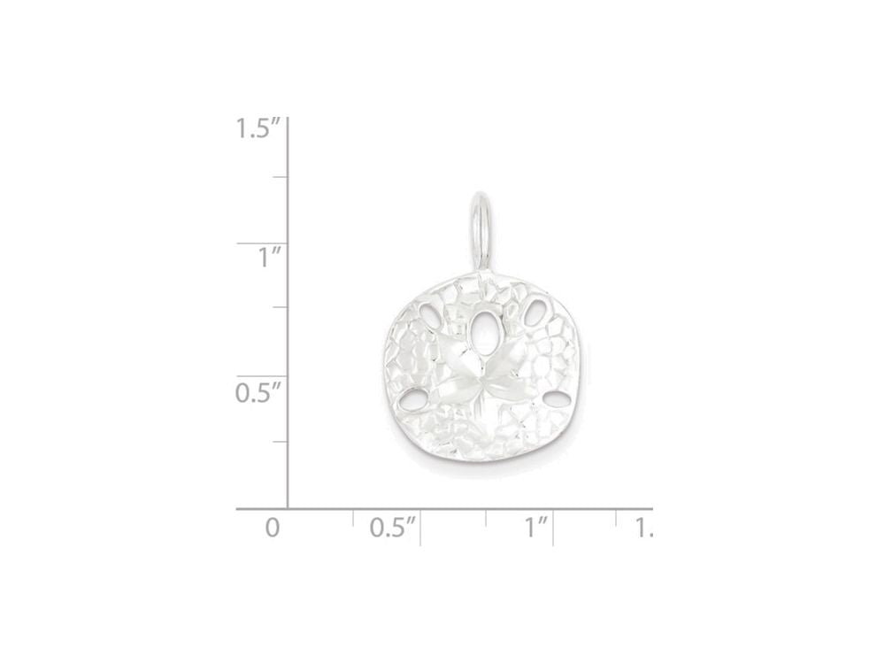 FJC Finejewelers Sterling Silver Sanddollar Charm