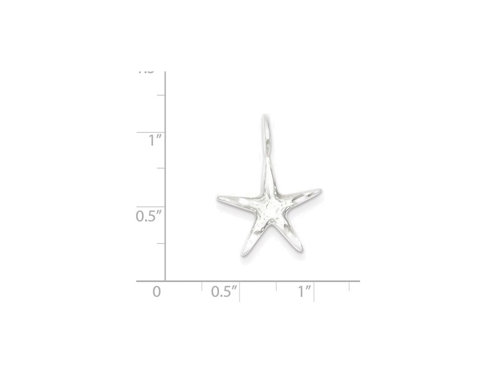 FJC Finejewelers Sterling Silver Starfish Charm