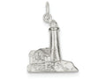 FJC Finejewelers Sterling Silver Lighthouse Charm