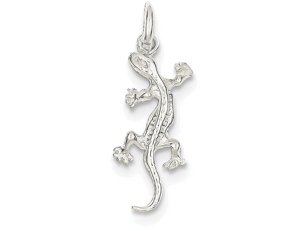 FJC Finejewelers Sterling Silver Lizard Charm