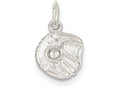 FJC Finejewelers Sterling Silver Baseball Glove Charm
