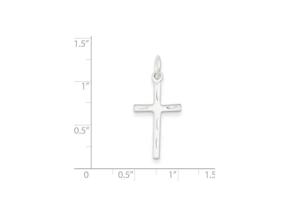 FJC Finejewelers Sterling Silver Cross Charm